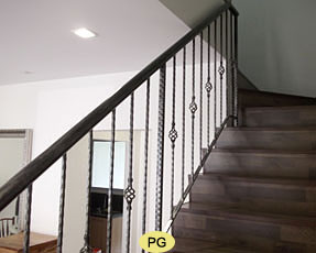 Wrought Iron Staircase Railing
