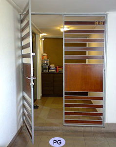 Wrought Iron Swing Door Gate
