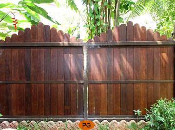 chengal wood fences